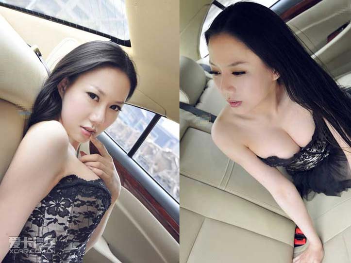 蕾丝豹纹女秀性感身段图片