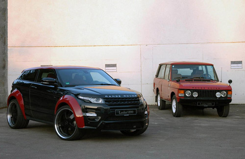 暴力改装揽胜极光