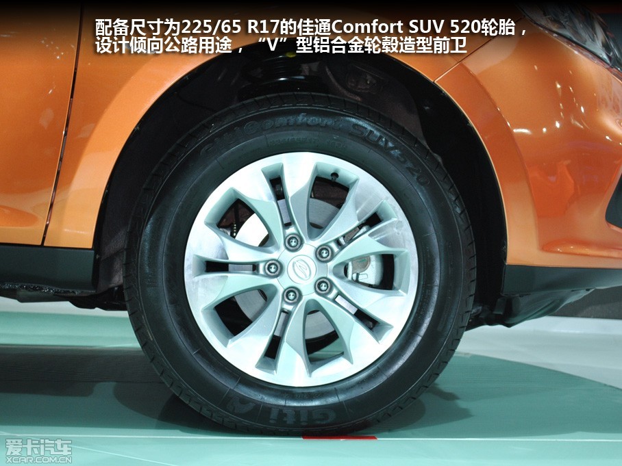 䱸ߴΪ225/65 R17ļͨComfort SUV 520̥ǿͺḁ̃Ƿȫߴ籸̥