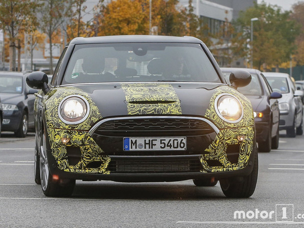 全新MINI Clubman JCW谍照 明年3月发布