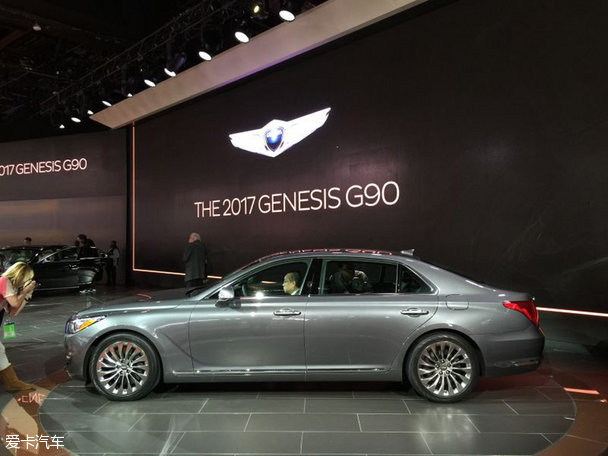 现代全新旗舰Genesis G90 北美车展发布