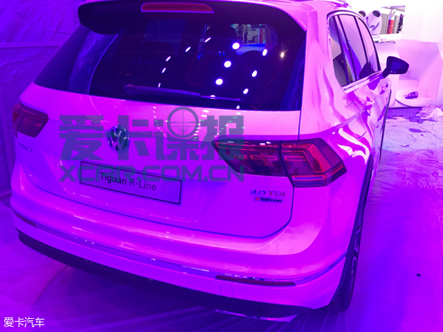 北京车展探馆 大众Tiguan R-LINE抢先拍