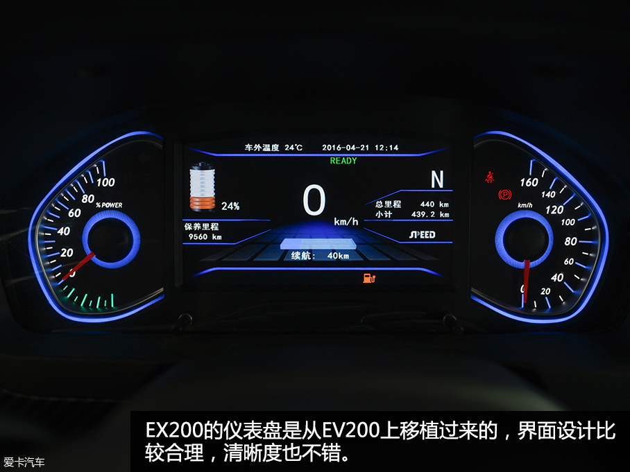 靜態(tài)體驗北汽新能源EX200