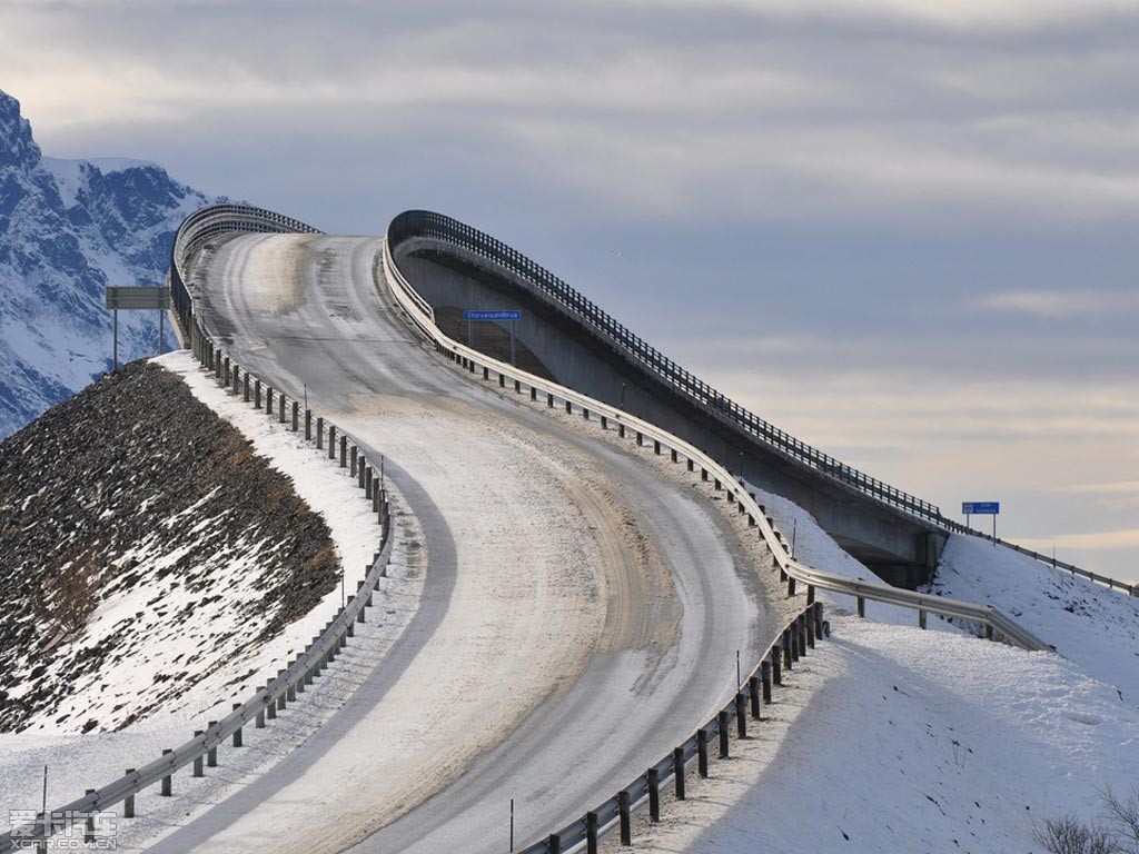 挪威真正的通天之路——atlantic road