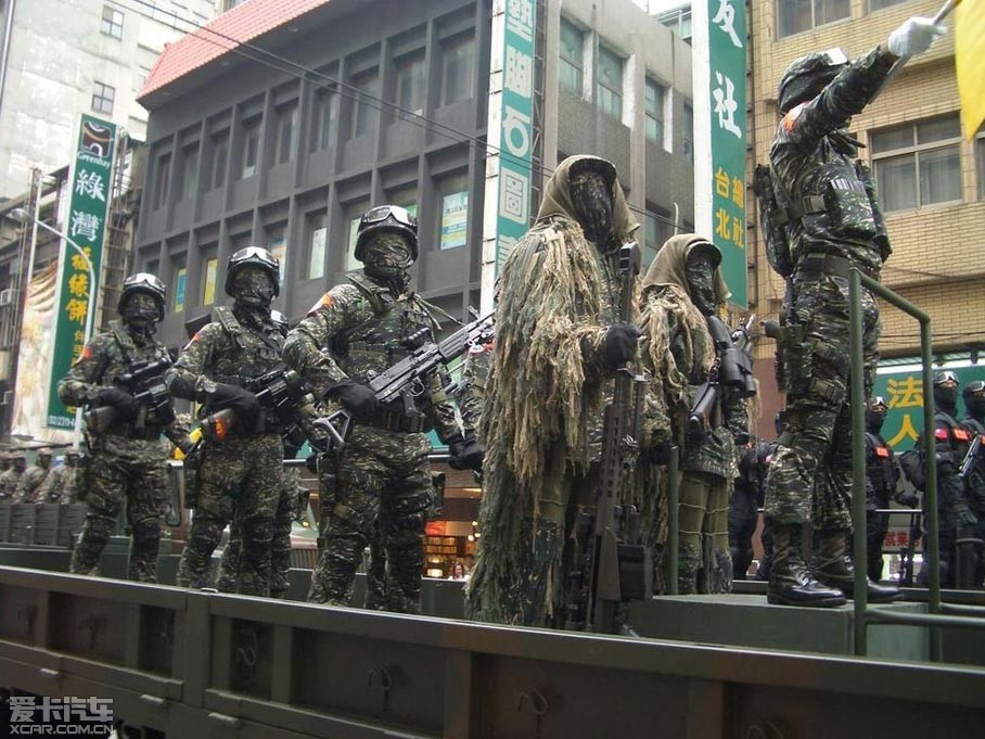 > 台湾阅兵中的那些军车