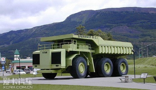 "特雷克斯巨人"卡车titan(官方型号:33-19)于1978年投入运行,1990